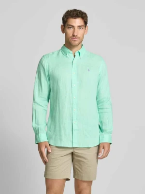 Koszula casualowa z wyhaftowanym logo Polo Ralph Lauren