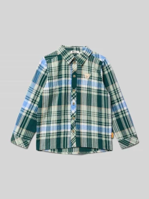 Koszula casualowa z wyhaftowanym logo Steiff