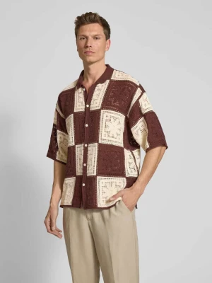 Koszula casualowa z wykładanym kołnierzem model ‘Banks’ WOODBIRD