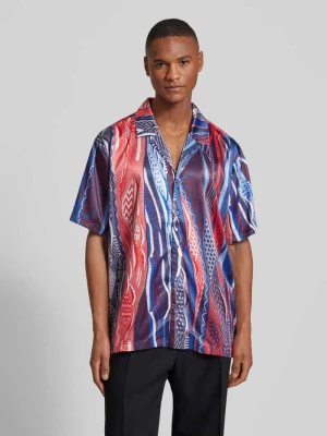Koszula casualowa z wzorem na całej powierzchni carlo colucci