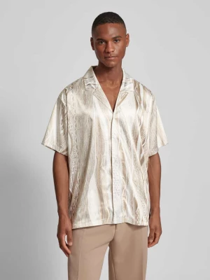 Koszula casualowa z wzorem na całej powierzchni carlo colucci