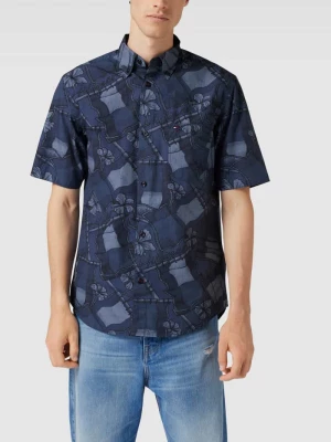 Koszula casualowa z wzorem na całej powierzchni Tommy Hilfiger