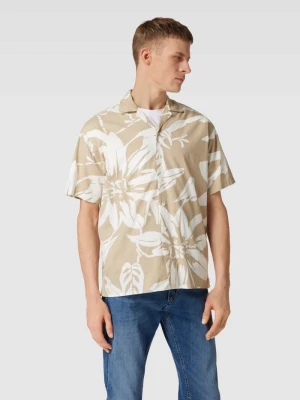Koszula casualowa ze wzorem na całej powierzchni model ‘TROPIC’ Jack & Jones Premium