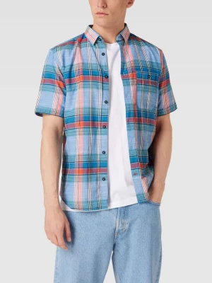 Koszula casualowa ze wzorem w kratę glencheck Tom Tailor