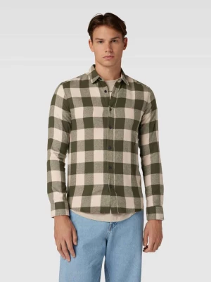Koszula casualowa ze wzorem w kratkę model ‘GUDMUND’ Only & Sons