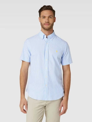 Koszula casualowa ze wzorem w paski i kołnierzykiem typu button down Polo Ralph Lauren