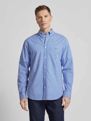 Koszula casulowa o kroju regular fit ze wzorem w kratkę vichy model ‘POPLIN’ Gant