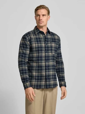 Koszula casulowa o kroju relaxed fit z flaneli z kołnierzykiem typu kent MCNEAL