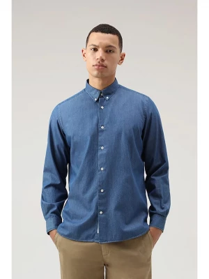 Woolrich Koszula "Classic" - Regular fit - w kolorze niebieskim rozmiar: XXL