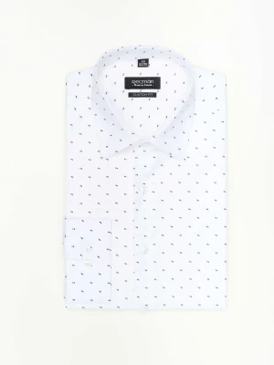 KOSZULA COLINE 3065E DŁUGI RĘKAW CUSTOM FIT BIAŁY Recman