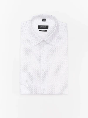 KOSZULA COLINE 3081T DŁUGI RĘKAW SLIM FIT BIAŁY Recman