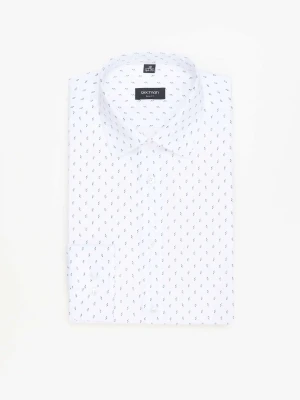 KOSZULA COLINE 3084T DŁUGI RĘKAW SLIM FIT BIAŁY Recman