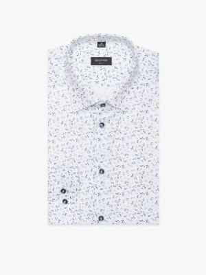 KOSZULA COLINE 3110T DŁUGI RĘKAW SLIM FIT BIAŁY Recman