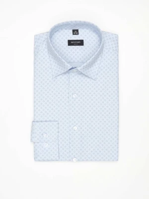 KOSZULA COLINE 3147E DŁUGI RĘKAW SLIM FIT BŁĘKITNY Recman