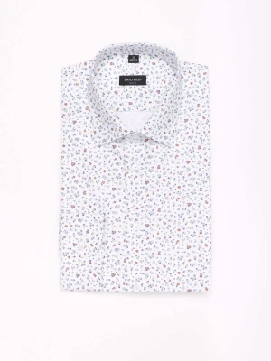 KOSZULA COLINE 3149T DŁUGI RĘKAW SLIM FIT BIAŁY Recman