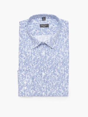 KOSZULA COLINE 3160D DŁUGI RĘKAW SLIM FIT BIAŁY Recman