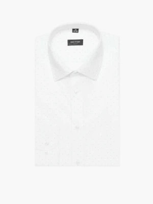 KOSZULA COLINE 3171T DŁUGI RĘKAW SLIM FIT BIAŁY Recman