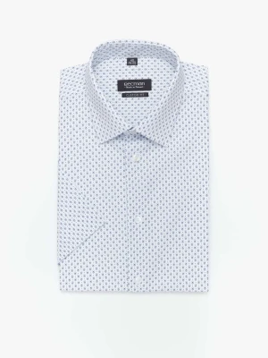 KOSZULA COLINE 3190T KRÓTKI RĘKAW CUSTOM FIT BIAŁY Recman