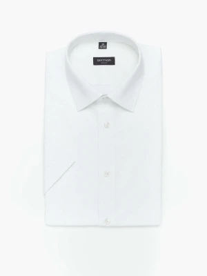 KOSZULA COLINE 3192T KRÓTKI RĘKAW SLIM FIT BIAŁY Recman