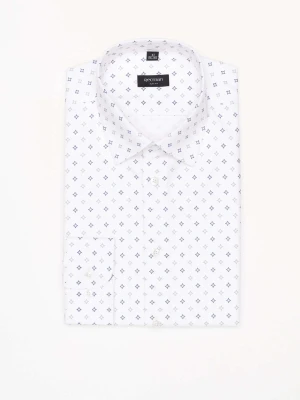 KOSZULA COLINE 3202T DŁUGI RĘKAW SLIM FIT BIAŁY Recman