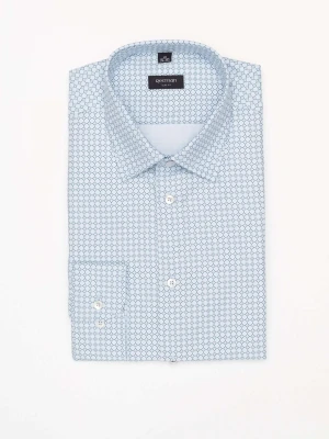 KOSZULA COLINE 3206T DŁUGI RĘKAW SLIM FIT BŁĘKITNY Recman