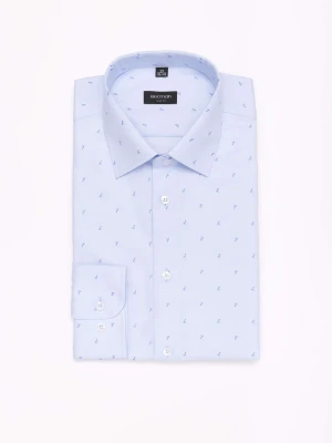 KOSZULA CORSINI 3173T DŁUGI RĘKAW SLIM FIT BŁĘKITNY Recman