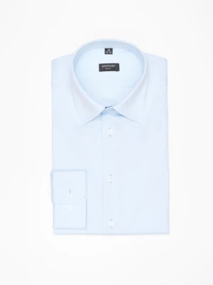 KOSZULA CORSINI 3261D DŁUGI RĘKAW SLIM FIT BŁĘKITNA Z BAWEŁNY Recman