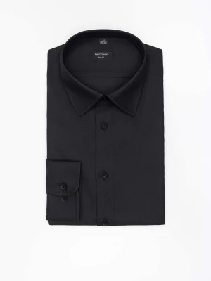 KOSZULA CORSINI 3280D DŁUGI RĘKAW SLIM FIT CZARNA Recman