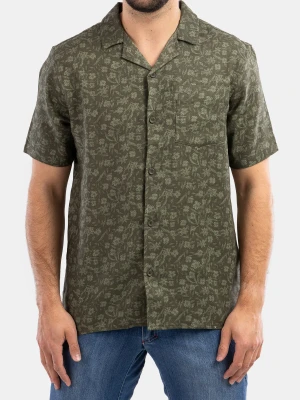 Koszula Craghoppers NosiBotanical Pasport S/S Shirt - parka green