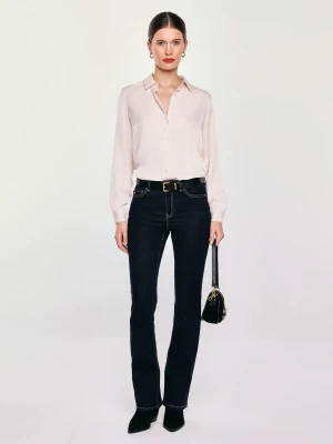 Koszula damska błyszcząca perłowa Saliki 103 BIG STAR