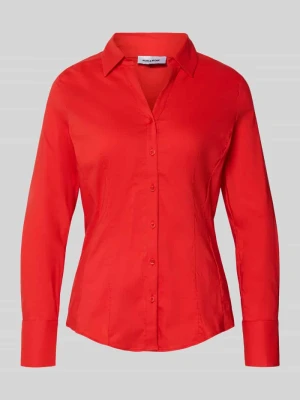 Koszula damska o kroju regular fit z długimi rękawami model 'Februar' MORE & MORE
