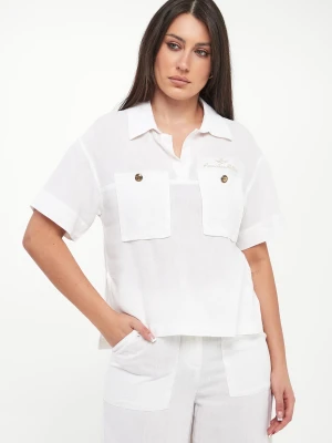 Koszula damska z krótkim rękawem AERONAUTICA MILITARE