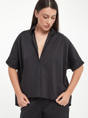 Koszula damska z krótkim rękawem Pittura MAX MARA BEACHWEAR