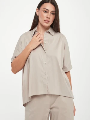Koszula damska z krótkim rękawem Pittura MAX MARA BEACHWEAR