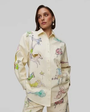 Koszula Damska Z Limitowanej Kolekcji Alemais Court Overshirt