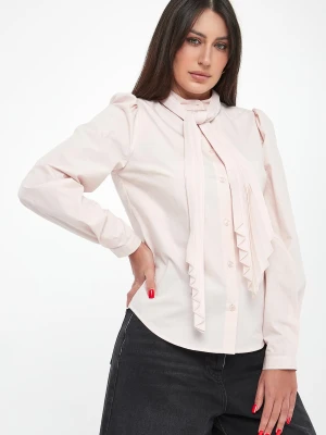 Koszula damska z popeliny z szarfą TWINSET Twinset Milano