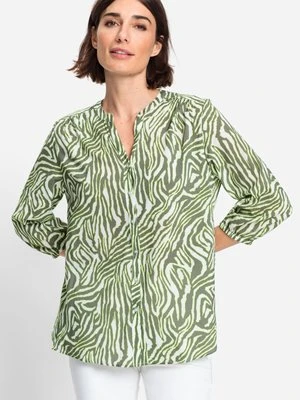 Koszula damska z printem - Ethno Charm Olsen