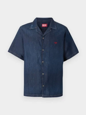 Koszula Diesel niebieski denim