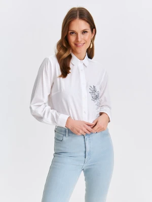 Koszula długi rękaw antilope - SKL3509BI koszula długi rękaw - TOP SECRET - Odzieżowy sklep internetowy TOP SECRET