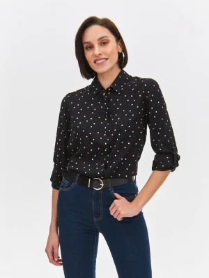 Koszula długi rękaw czarna - SKL3493CA koszula długi rękaw - TOP SECRET - Odzieżowy sklep internetowy TOP SECRET