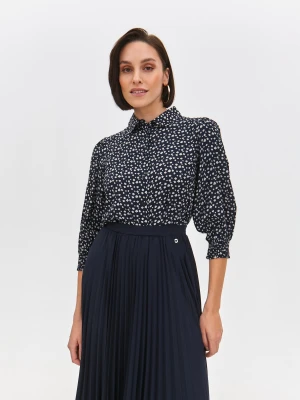 Koszula długi rękaw granatowa - SKL3510GR koszula długi rękaw - TOP SECRET - Odzieżowy sklep internetowy TOP SECRET