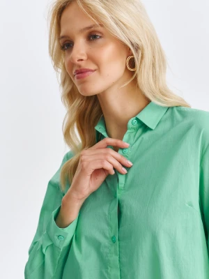 Koszula długi rękaw zielona - SKL3528ZI koszula długi rękaw - TOP SECRET - Odzieżowy sklep internetowy TOP SECRET
