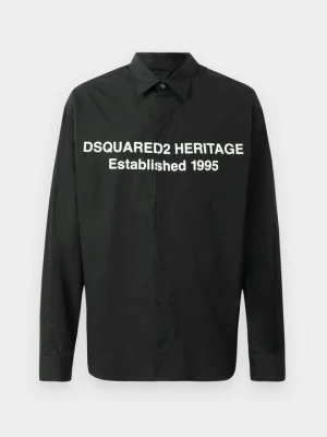 Koszula Dsquared2 czarny