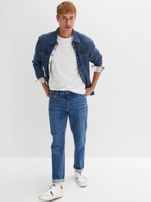 Koszula dżinsowa z czystej bawełny bonprix