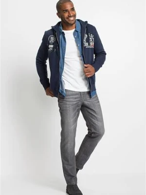 Koszula dżinsowa z czystej bawełny organicznej, slim fit bonprix