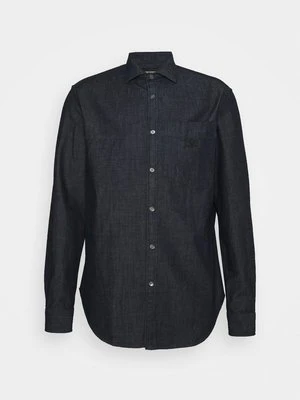 Koszula Emporio Armani niebieski denim