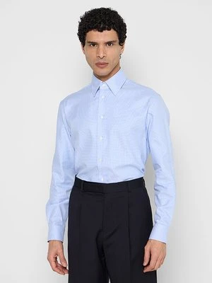 Koszula Emporio Armani niebieski
