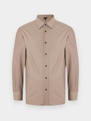 Koszula Emporio Armani beżowy