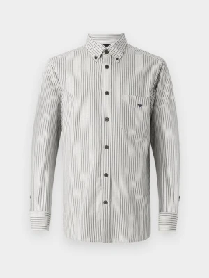 Koszula Emporio Armani niebieski
