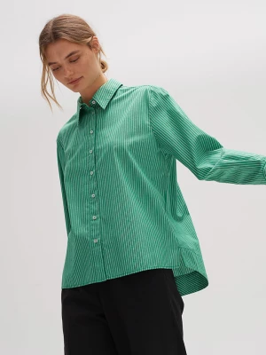 OPUS Koszula "Fenare" w kolorze zielonym rozmiar: 40